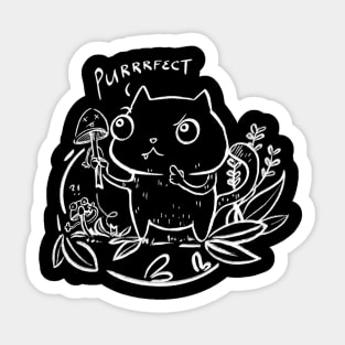 Cat - Purrrfect Sticker